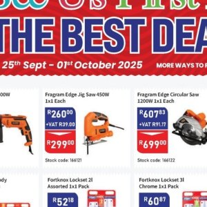 Saw at Africa Cash and Carry