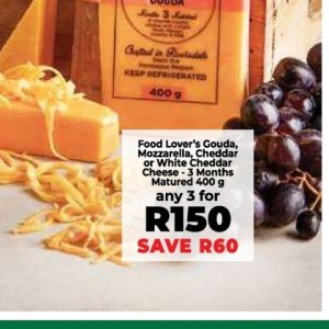 Mozzarella at Fruit & Veg City