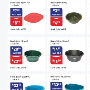 Bowl at Africa Cash and Carry
