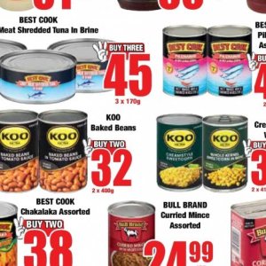 Beans beans at Boxer Superstores