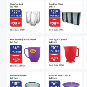 Glass at Africa Cash and Carry