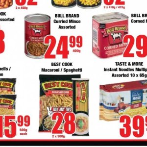 Spaghetti at Boxer Superstores