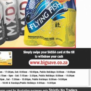 Beer at Big save