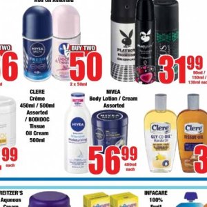 Body lotion nivea  at Boxer Superstores