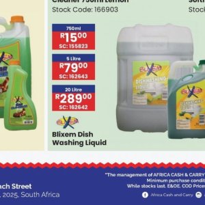 Liquid at Africa Cash and Carry