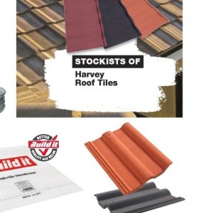 Roof tiles at Build it