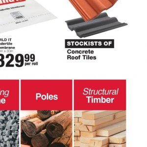 Roof tiles at Build it