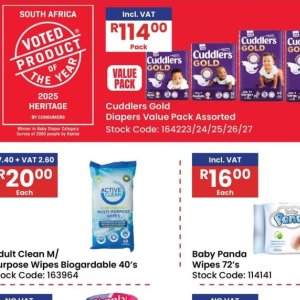 Diapers at Africa Cash and Carry