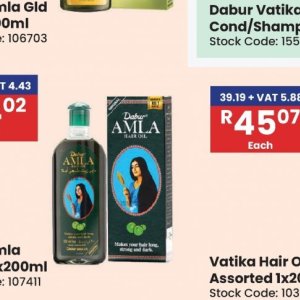 Hair oil at Africa Cash and Carry