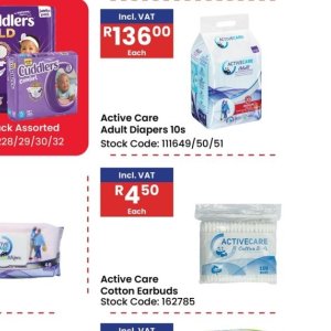 Diapers at Africa Cash and Carry
