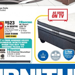 TV set at OK Furniture
