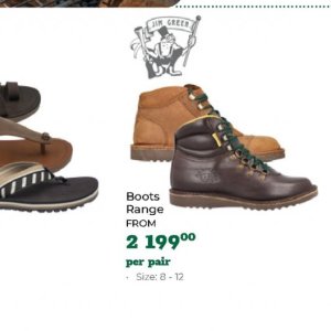 Boots at Outdoor Warehouse