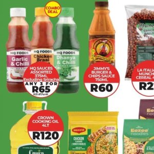 Sauces at 1UP