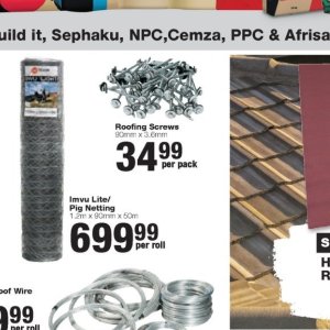 Roofing nylon at Build it