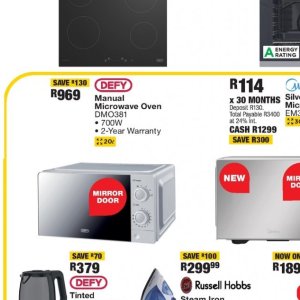 Microwave oven at OK Furniture