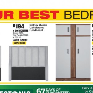 Headboard at OK Furniture