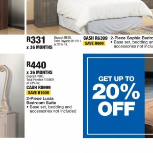 Bed at OK Furniture