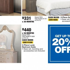 Bedroom at OK Furniture