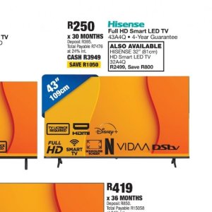 TV set at OK Furniture