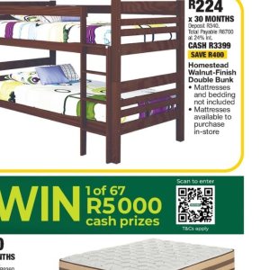 Bed at OK Furniture