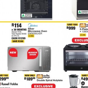 Microwave oven at OK Furniture