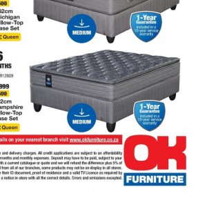 TV set at OK Furniture