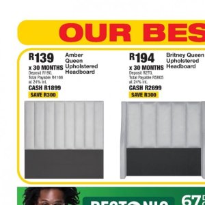 Headboard at OK Furniture
