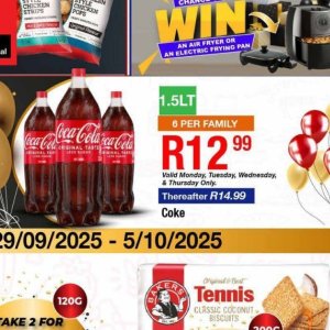 Cola at Take n Pay