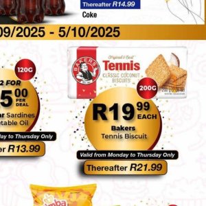 Biscuits at Take n Pay