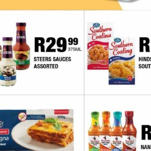 Sauces at Take n Pay