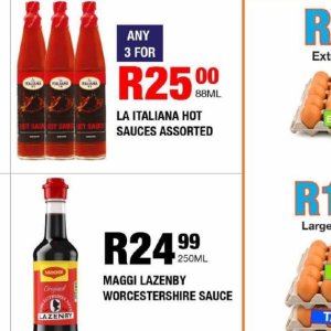 Sauces at Take n Pay