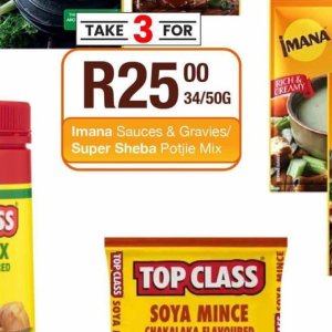 Sauces at Take n Pay