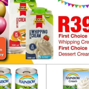 Cream at Take n Pay