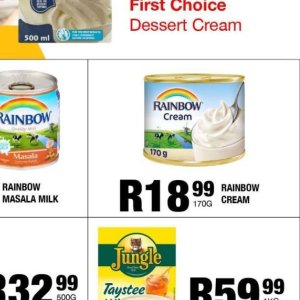Cream at Take n Pay