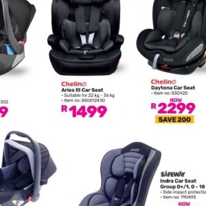 Car seat at Game