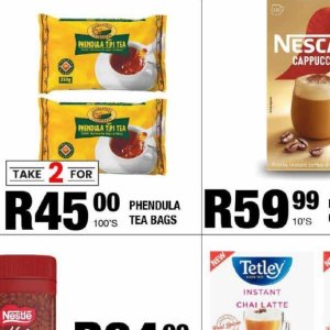 Tea at Take n Pay