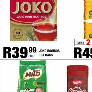 Tea at Take n Pay