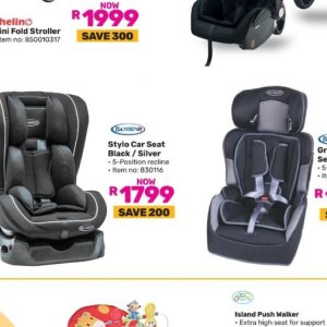 Car seat at Game