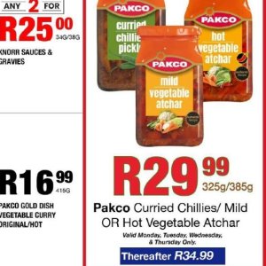 Vegetable at Take n Pay