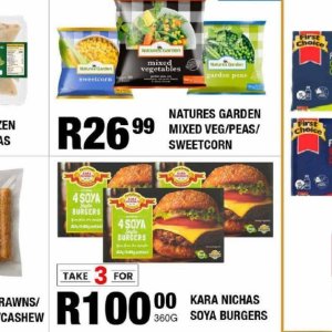 Burgers at Take n Pay