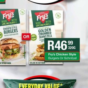 Schnitzel at Take n Pay