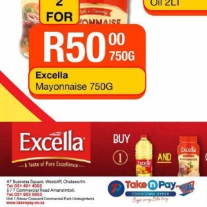 Mayonnaise at Take n Pay