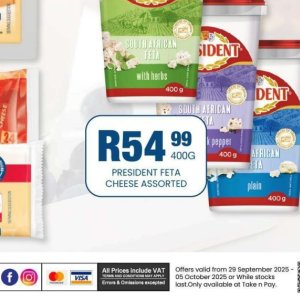Cheese at Take n Pay