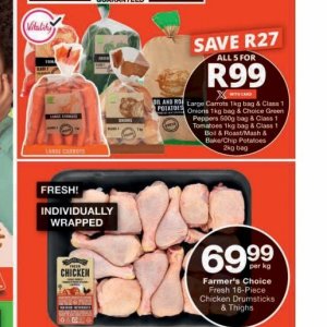Potatoes at Checkers Hyper