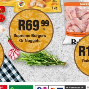 Burgers at Take n Pay