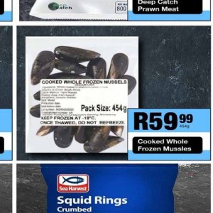 Mussels at Take n Pay