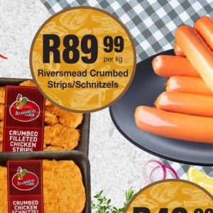 Schnitzel at Take n Pay