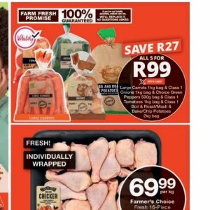 Potatoes at Checkers Hyper