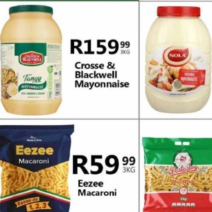 Mayonnaise at Take n Pay