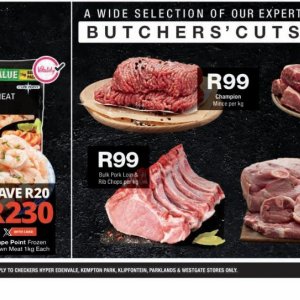 Pork at Checkers Hyper